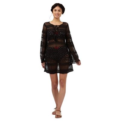 Floozie by Frost French Black lace sleeveless dress